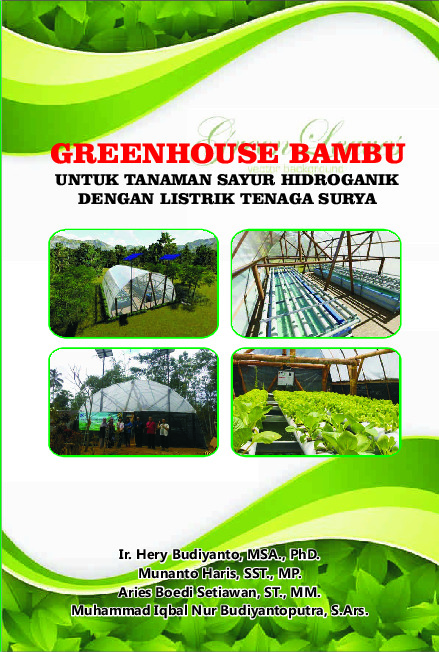Sampul buku Green house bambu